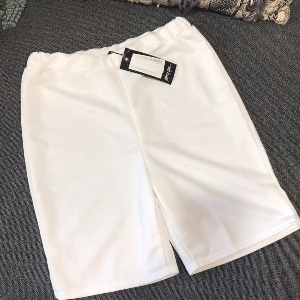 White shorts